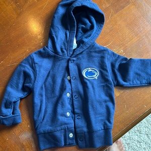 Penn State light jacket size 0-3 months